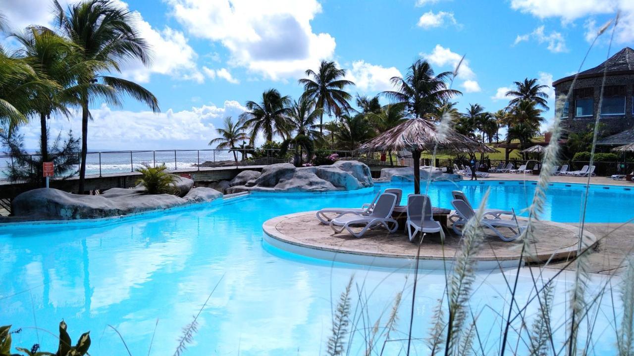 Studio Avec Grande Piscine, Plage Vanille Caraibes Saint-Francois  Exterior photo
