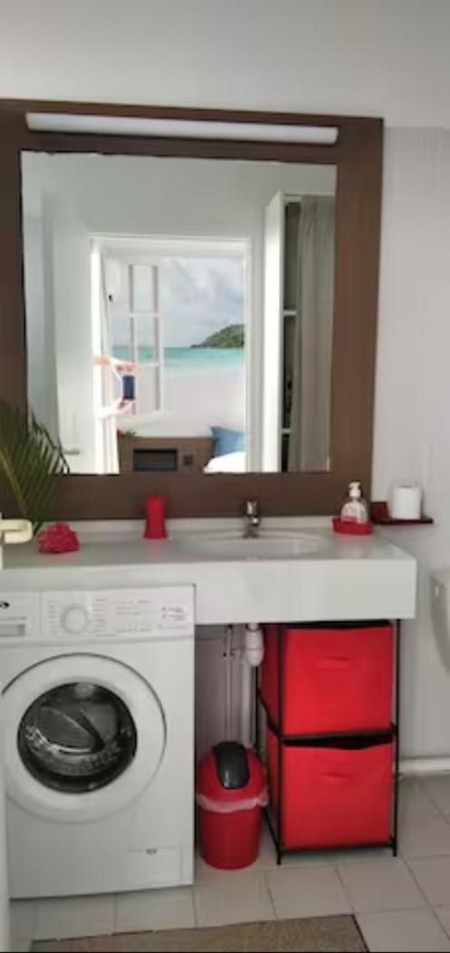 Studio Avec Grande Piscine, Plage Vanille Caraibes Saint-Francois  Exterior photo